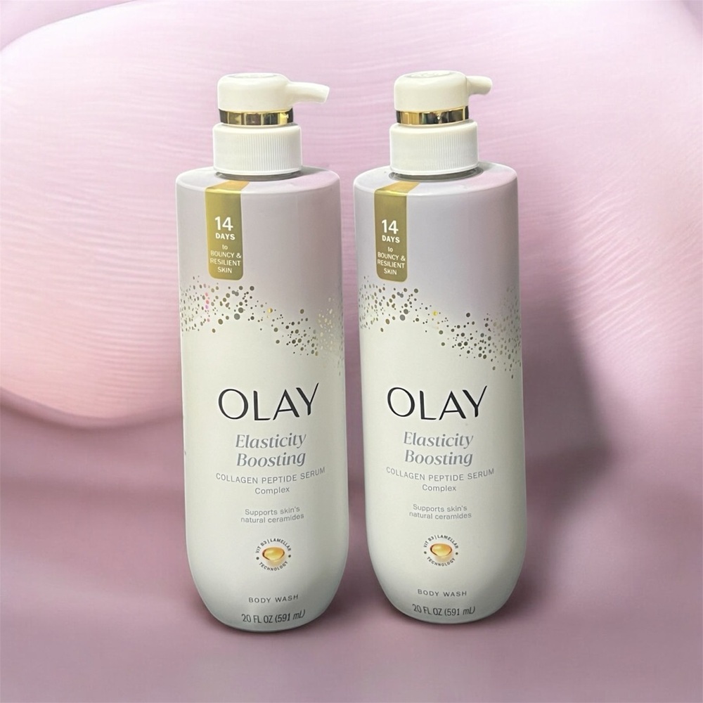 OLAY Elasticity Boosting Body Wash - Cream and Gold